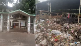 গাড়ির অভাবে বর্জ্য অপসারন বন্ধ, বিপাকে পৌরবাসী