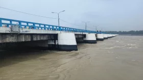 তিস্তা নদীর পানি বিপৎসীমা বরাবর