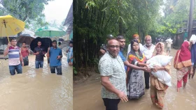 টানা বর্ষণে মিরসরাইয়ে নিম্নাঞ্চল প্লাবিত