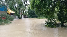 বানের পানির স্রোতে ভেসে গেল শিশু