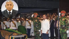 সংসদ ভবন চত্বরে চিরনিদ্রায় ব্যারিস্টার জমির উদ্দিন সরকার