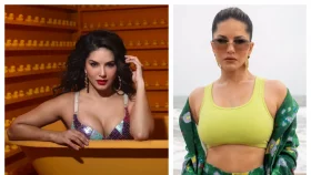 নেটদুনিয়ায় ঝড় তুললেন সানি লিওন