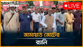গণরায় বাস্তবায়ন ও জুলাই গণহ/ত্যা/র বিচারের দাবিতে ১১ দলীয় ঐক্যের র&zwj;্যালি
