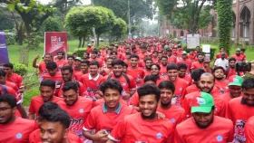 ঢাকা বিশ্ববিদ্যালয়ে শিবিরের লীগ ধর ম্যারাথন