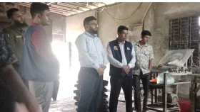 ক্ষেতলালে অভিযানে দুই প্রতিষ্ঠানকে জরিমানা