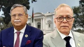 সাবেক রাষ্ট্রপতি সাহাবুদ্দিন-হামিদের বিরুদ্ধে ট্রাইব্যুনালে অভিযোগ