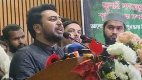 জুলাইয়ে অপেক্ষা করতাম, কখন জবির মিছিল আসবে: নাহিদ ইসলাম