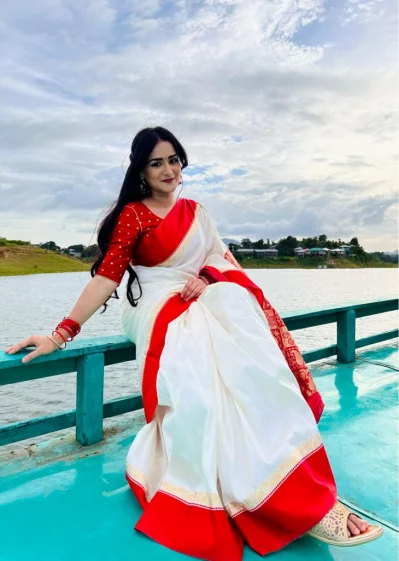 সালহা খানম নাদিয়া। ছবি: অভিনেত্রীর সৌজন্যে 
