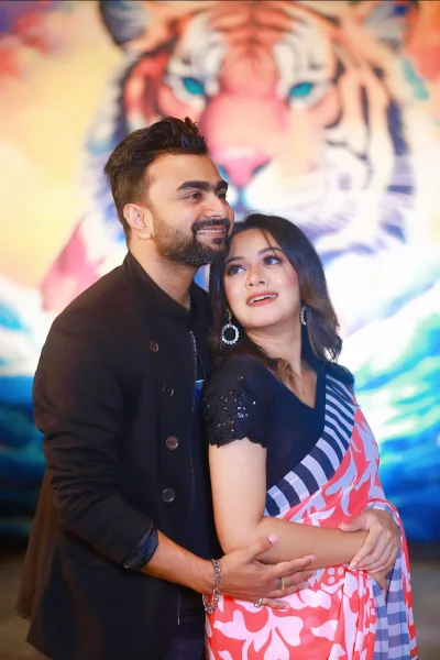 ইমরান মাহমুদুল ও দীঘি। ছবি: ইমরানের সৌজন্যে 
