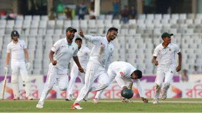 সাকিব-তামিমদের উল্লাস