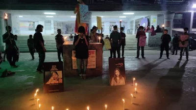 বামপন্থীদের প্রতীকী আন্দোলন