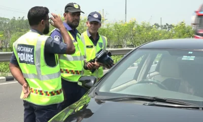 ঢাকা-মাওয়া এক্সপ্রেসওয়েতে সতর্ক আইনশৃঙ্খলা রক্ষাকারী বাহিনী