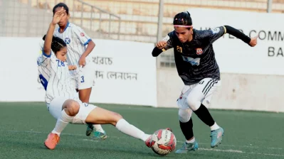 সামসুন্নাহার জুনিয়রও  সাবিনা, মারিয়াদের মতো ৪ গোল করেন