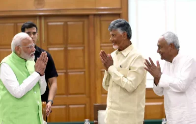নীতিশ কুমার এবং চন্দ্রবাবু নাইডুর দিকে বিশেষ মনযোগ ছিল মোদির