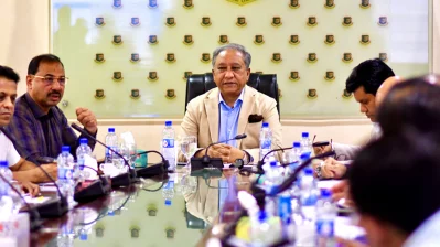 বিসিবির সভায় নাজমুল হাসান পাপন। ছবি: দেশ রূপান্তর