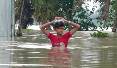 জামালপুরে বন্যা