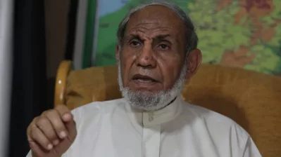 হামাসের অন্যতম প্রধান নেতা মাহমুদ জাহার