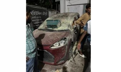 চট্টগ্রামে শিক্ষামন্ত্রীর বাড়িতে হামলা, গাড়ি ভাঙচুর