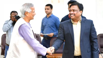 বিসিবি সভাপতি ফারুক আহমেদের সঙ্গে প্রধান উপদেষ্টা