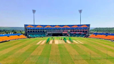 মাধবরাও সিন্ধিয়া স্টেডিয়াম উদ্বোধন হবে ভারত-বাংলাদেশ টি-টোয়েন্টি ম্যাচ দিয়ে। ছবি: মোশারফ হোসেন