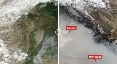 নাসা ওয়ার্ল্ড ভিউ থেকে স্যাটেলাইট চিত্র