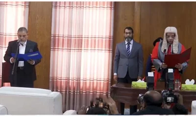 সিইসির শপথগ্রহণ