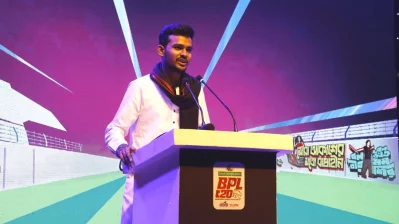 বিপিএলের থিম সং প্রকাশ অনুষ্ঠানে ক্রীড়া উপদেষ্টা।