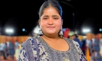 ভারতের তরুণ অ্যাথলেট যষ্টিকা আচার্য।