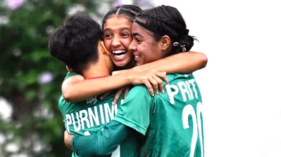 কিক অফের ২৬ সেকেন্ডেই গোল করে বসেন পুর্নিমা