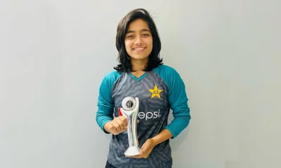 পাকিস্তানের অধিনায়ক ফাতিমা সানা।