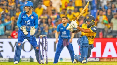 ক্যামিওতে শ্রীলংকাকে জয় এনে দেন কামিন্দু।  ছবি- মোশারফ ভুবন