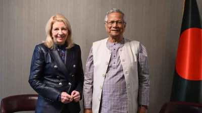 ইউনিসেফের নির্বাহী পরিচালক ক্যাথরিন রাসেল।
