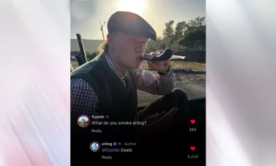 ভক্তকে হালান্ডের মজার জবাব।