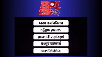 বিপিএলের ৫ দল