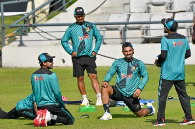 আশরাফুল ব্যাটিং কোচ হওয়ায় শান্তরা এক্সাইটেড। ছবি: মোশারফ ভুবন 