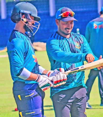 সিলেট টেস্টের আগে নতুন ব্যাটিং কোচ আশরাফুলের সঙ্গে সাদমান ইসলাম