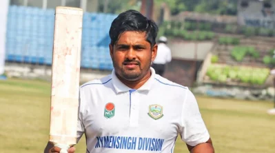 ৭ মৌসুম পর আল আমিনের সেঞ্চুরি