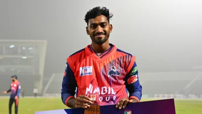 ম্যাচসেরা রিপন মন্ডল