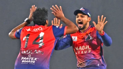 ওয়ারিয়র্স অধিনায়ক নাজমুল হক শান্ত 