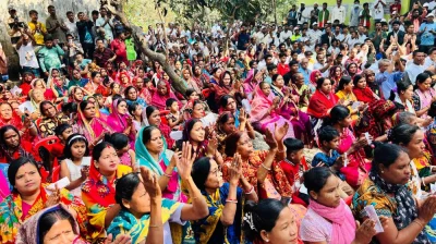 মতবিনিময় সভায় উপস্থিত সনাতন ধর্মালম্বীরা। ছবি: প্রতিনিধি