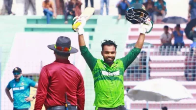 তাওহীদ হৃদয় সেঞ্চুরির পর