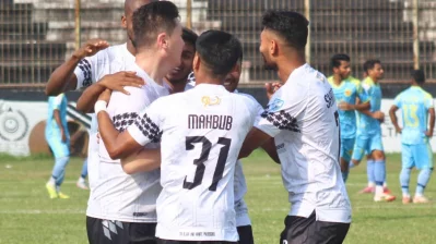 মোজাফফরভ অলিম্পিক গোলে এগিয়ে দেন মোহামেডানকে