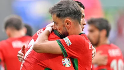 রোনালদোর সঙ্গে ব্রুনো ফার্নান্দেজ