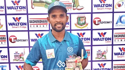 মোহামেডানের ম্যাচসেরা তাইবুর পারভেজ
