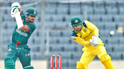 ৬৭ রানের ইনিংস খেলেন নাজমুল ইসলাম শান্ত