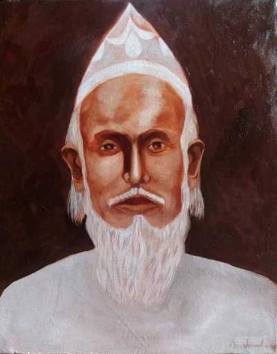 উকিল মুন্সীর নিকটাত্মীয়দের কাছ থেকে চেহারার বর্ণনা শুনে পোর্ট্রেট করেছেন শিল্পী এ জেড শিমুল