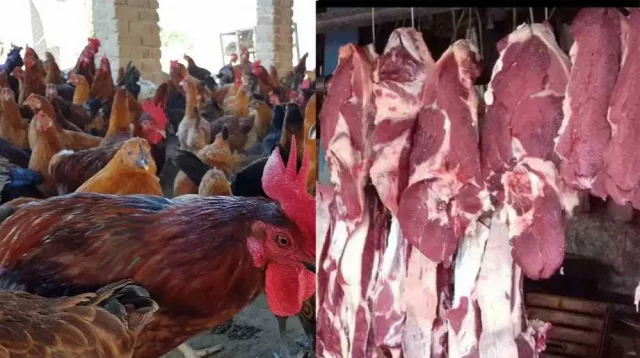 শবে বরাত উপলক্ষে চড়া গরু-মুরগির মাংসের বাজার